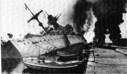 Le croiseur "Marseillaise" sabordé à Toulon