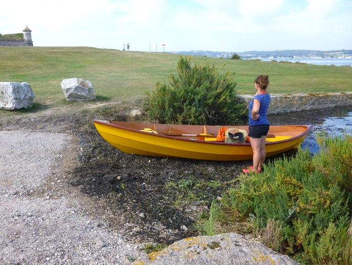 Cette croisière inaugurale a permis à Christian de se rendre sur l'ile de Tatihou, en face de Saint-Vaast-La-Hougue, sur la face est de la pointe du Cotentin. 