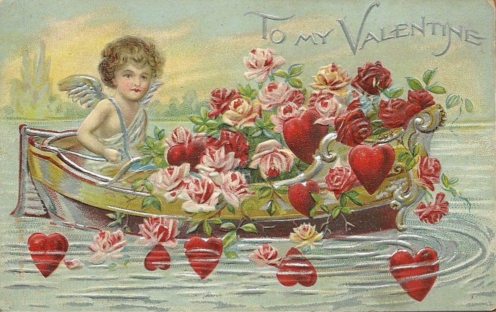 Si vous vivez comme moi sur la planète Terre, vous savez qu'aujourd'hui est le jour de la fête des amoureux, la Saint-Valentin... J'ai déjà eu l'occasion à maintes reprises de me lamenter sur le fait que nos compagnes féminines (maintenant, il faut être précis pour ces choses-la...) n'apprécient guère nos petits "mouille-cul", et plus encore en ce qui me concerne, le mode de vie dissolu et fortement déficitaire qui va avec. L'image ci-dessus contribuera peut-être à améliorer les choses. Vous aussi, mettez un peu de rouge à lèvres, une perruque blonde, des ailes dans le dos et une toge diaphane, prenez un arc et des flêches, et remplissez votre Skerry (c'est un ancien modèle sur l'image) de roses et de coeurs en carton ! Et si vous décidez de célébrer la Saint-Valentin un tout petit plus sobrement, on ne vous en voudra pas... C'était juste un prétexte pour vous étonner avec cette charmante image, bien sûr. 